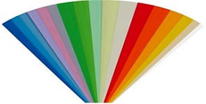 Beispiele Papier farbig